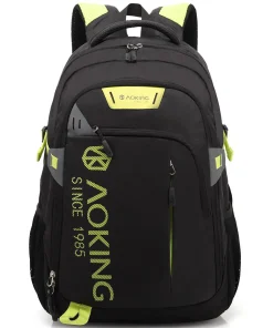 SAC A DOS BACKPACK AOKING SN57605-7A NOIR/BLEU/JAUNE