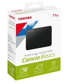 DISQUE DUR EXTERNE 1T TOSHIBA CANVIO