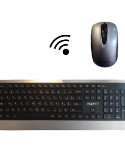 CLAVIER + SOURIS SANS FIL HAVIT KB243