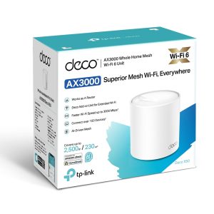 ROUTER TP-LINK DECO X50  MESH WIFI 6 AX3000 1PACK